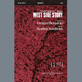 Download or print Leonard Bernstein & Stephen Sondheim Somewhere (from West Side Story) (arr. William Stickles) Sheet Music Printable PDF 5-page score for Broadway / arranged SATB Choir SKU: 536094