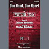 Download or print Leonard Bernstein One Hand, One Heart (from West Side Story) (arr. William Stickles) Sheet Music Printable PDF 5-page score for Broadway / arranged SSA Choir SKU: 533729