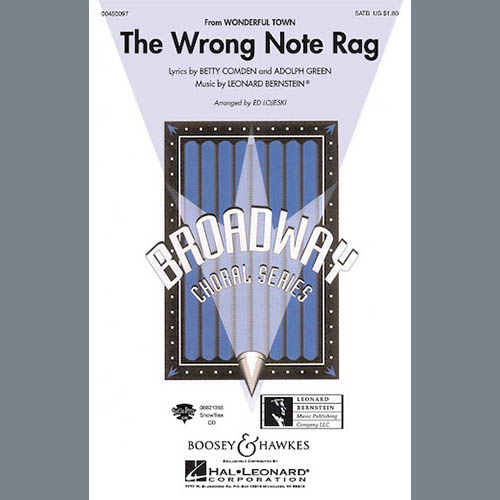 Leonard Bernstein The Wrong Note Rag (from Wonderful Town) (arr. Ed Lojeski) Profile Image