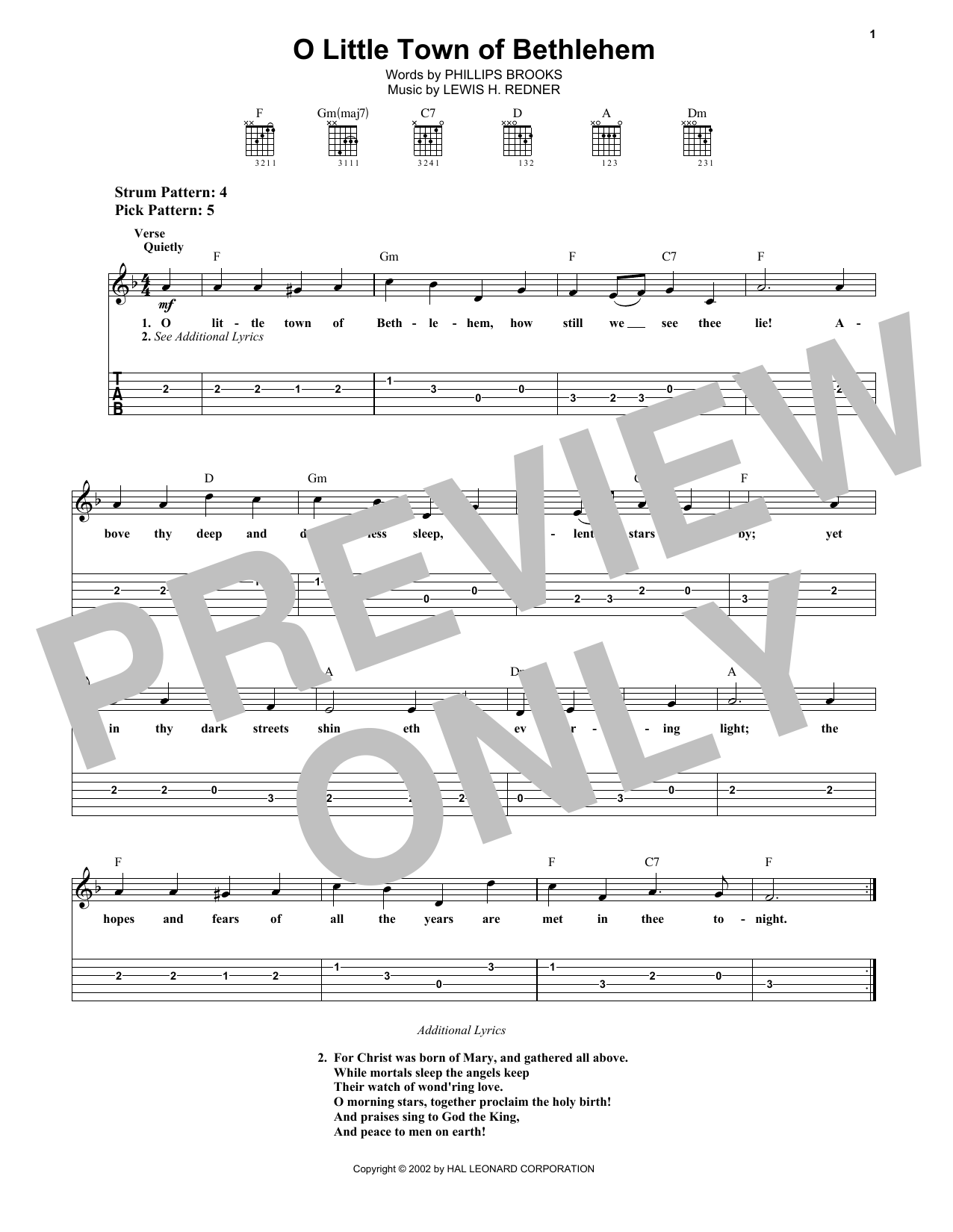 Lewis H Redner O Little Town Of Bethlehem Sheet Music Pdf Notes Chords Christmas Score Cello Duet Download Printable Sku 255195
