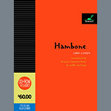 Download or print Libby Larsen Hambone - Bb Clarinet 2 Sheet Music Printable PDF 3-page score for Concert / arranged Concert Band SKU: 405845