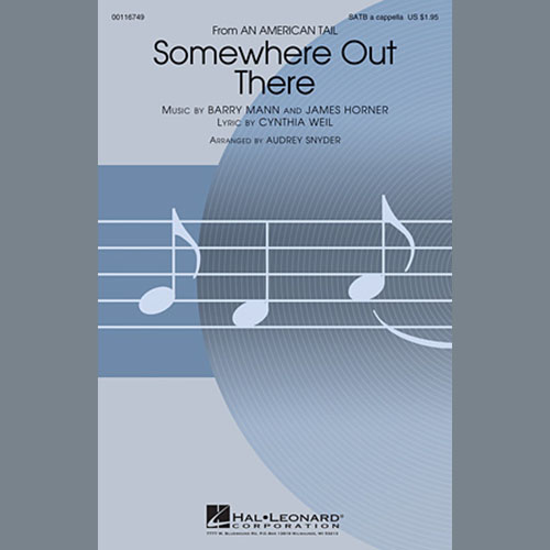 Somewhere Out There (from An American Tail) (arr. Audrey Snyder) cover image