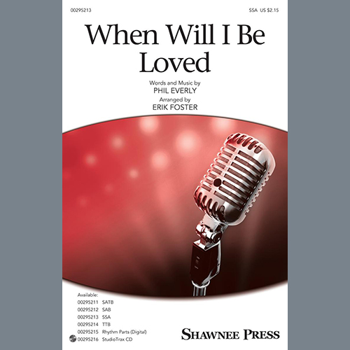 When Will I Be Loved (arr. Erik Foster) cover image