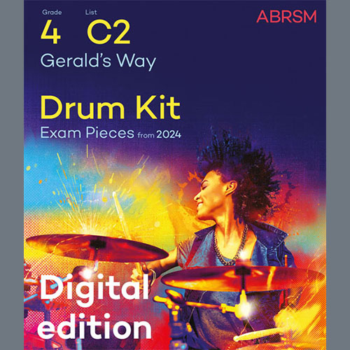 Lisa Tring Gerald's Way (Grade 4, list C2, from the ABRSM Drum Kit Syllabus 2024) Profile Image