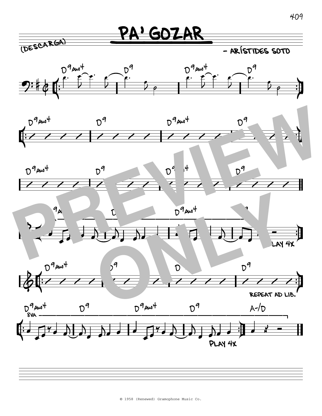 Los Amigos Pa' Gozar sheet music notes and chords. Download Printable PDF.