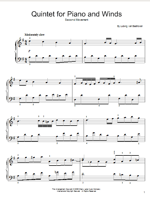 Learn to play Ludwig van Beethoven Andante sheet music for Easy Piano in minutes. Price: 6.9900$ Ludwig van Beethoven Andante sheet music notes and chords arranged for Easy Piano