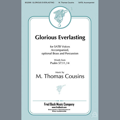 M. Thomas Cousins Glorious Everlasting (arr. Richard A. Nichols) Profile Image