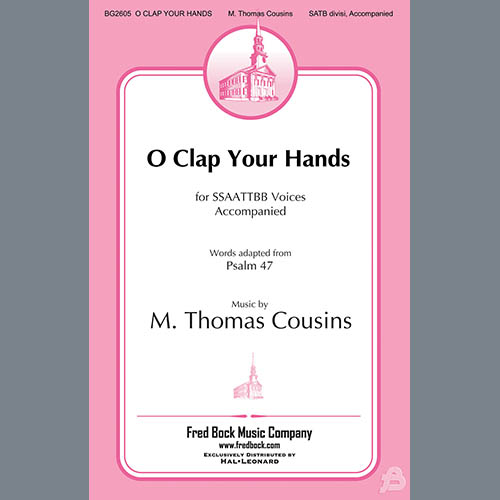 M. Thomas Cousins O Clap Your Hands Profile Image