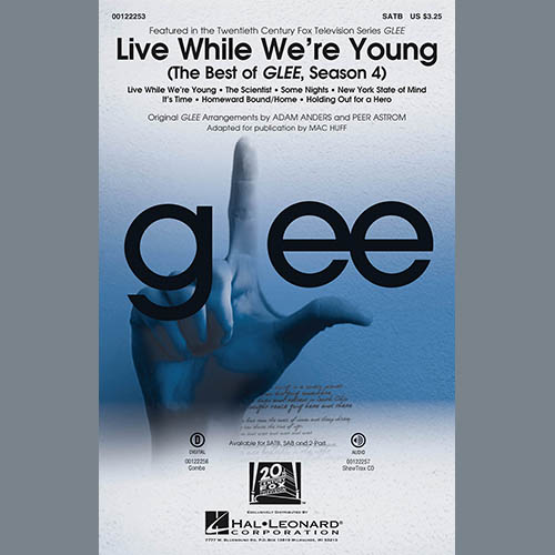 Glee Cast Live While We're Young (The Best of Glee Season 4) (arr. Mac Huff) Profile Image