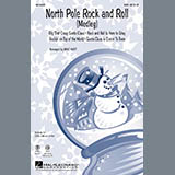 Download or print Mac Huff North Pole Rock And Roll (Medley) Sheet Music Printable PDF 19-page score for Concert / arranged SAB Choir SKU: 94822