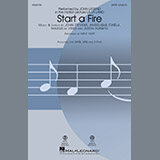 Download or print John Legend Start A Fire (from La La Land) (arr. Mac Huff) Sheet Music Printable PDF 11-page score for Jazz / arranged 2-Part Choir SKU: 183670