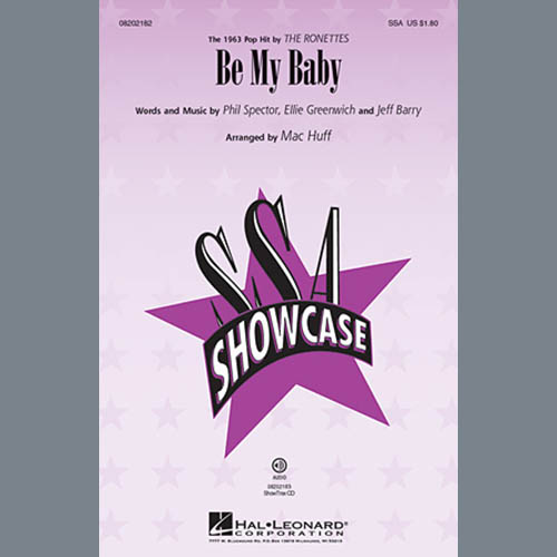 Be My Baby (arr. Mac Huff) cover image