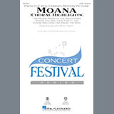 Download or print Mac Huff Moana (Choral Highlights) Sheet Music Printable PDF 51-page score for Children / arranged SATB Choir SKU: 183583