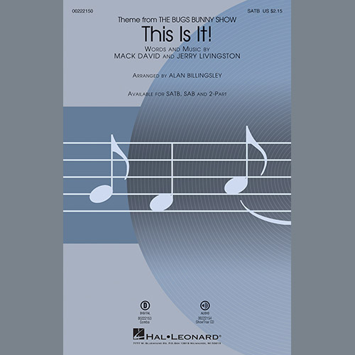 Mack David & Jerry Livingston Download Printable PDF Score Easily Download Mack David & Jerry Livingston Printable PDF piano music notes, guitar tabs for 2-Part Choir. Transpose or transcribe this score in no time - Learn how to play song progression.