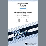Download or print MAGIC! Rude (arr. Mark Brymer) Sheet Music Printable PDF 5-page score for Pop / arranged SATB Choir SKU: 157263
