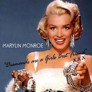 Marilyn Monroe Diamonds Are A Girl's Best Friend Profile Image