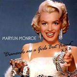 Download or print Marilyn Monroe Diamonds Are A Girl's Best Friend Sheet Music Printable PDF 2-page score for Pop / arranged Piano Chords/Lyrics SKU: 43959