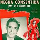 Download or print Marjorie Harper Negra Consentida (My Pet Brunette) Sheet Music Printable PDF 1-page score for Latin / arranged Real Book – Melody & Chords SKU: 467475