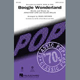 Download or print Mark Brymer Boogie Wonderland Sheet Music Printable PDF 11-page score for Funk / arranged SATB Choir SKU: 159707