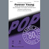 Download or print Mark Brymer Forever Young Sheet Music Printable PDF 11-page score for Rock / arranged SATB Choir SKU: 253857