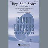 Download or print Mark Brymer Hey, Soul Sister Sheet Music Printable PDF 11-page score for Pop / arranged SATB Choir SKU: 292444