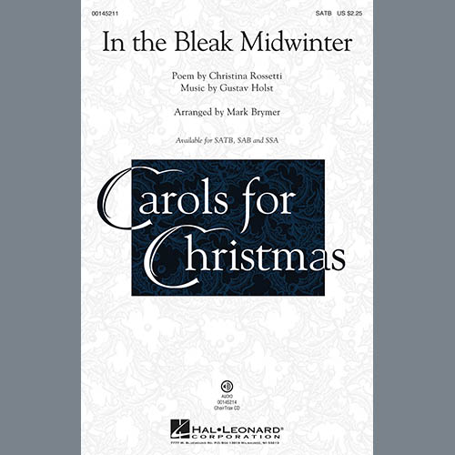 Easily Download Mark Brymer Printable PDF piano music notes, guitar tabs for SAB Choir. Transpose or transcribe this score in no time - Learn how to play song progression.