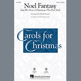 Download or print Mark Brymer Noel Fantasy Sheet Music Printable PDF 8-page score for Concert / arranged SATB Choir SKU: 96761