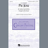 Download or print Mark Brymer Pie Jesu (from Requiem) Sheet Music Printable PDF 3-page score for Sacred / arranged SSA Choir SKU: 290542