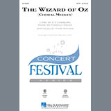 Download or print Mark Brymer The Wizard of Oz (Choral Medley) Sheet Music Printable PDF 29-page score for Concert / arranged SAB Choir SKU: 177541