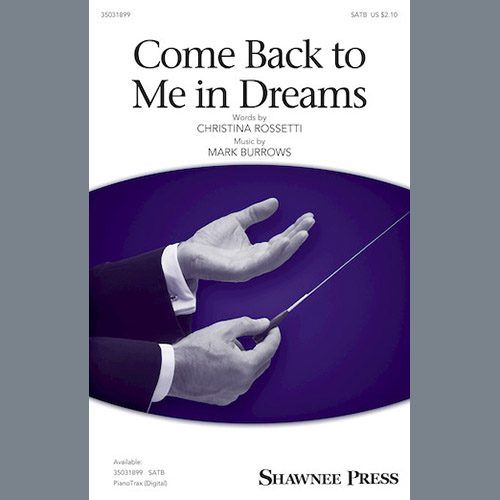Mark Burrows Come Back To Me In Dreams Profile Image