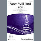Download or print Mark Hayes Santa Will Find You Sheet Music Printable PDF 11-page score for Pop / arranged SATB Choir SKU: 180498