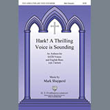 Download or print Mark Shepperd Hark! A Thrilling Voice Is Sounding Sheet Music Printable PDF 11-page score for Sacred / arranged SATB Choir SKU: 431027
