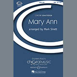 Download or print Mark Sirett Mary Ann Sheet Music Printable PDF 8-page score for Concert / arranged TTBB Choir SKU: 68674