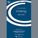 Download or print Mark Sirett Walking Sheet Music Printable PDF 10-page score for Concert / arranged TTBB Choir SKU: 186567