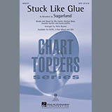 Download or print Mark Brymer Stuck Like Glue Sheet Music Printable PDF 13-page score for Pop / arranged SATB Choir SKU: 296812