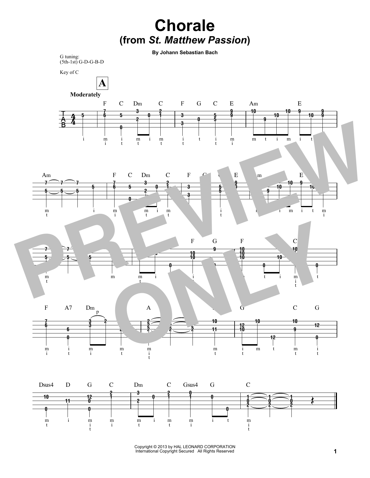 Mark Phillips Chorale sheet music notes and chords. Download Printable PDF.