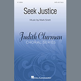 Download or print Mark Sirett Seek Justice Sheet Music Printable PDF 11-page score for Festival / arranged SSAA Choir SKU: 1358386