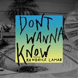 Download or print Maroon 5 Don't Wanna Know (feat. Kendrick Lamar) Sheet Music Printable PDF 7-page score for Rock / arranged Easy Piano SKU: 181192