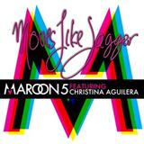 Download or print Maroon 5 Moves Like Jagger (feat. Christina Aguilera) Sheet Music Printable PDF 5-page score for Rock / arranged Piano, Vocal & Guitar Chords SKU: 111936