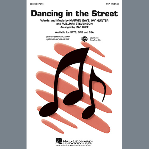Martha & The Vandellas Dancing In The Street (arr. Mac Huff) Profile Image