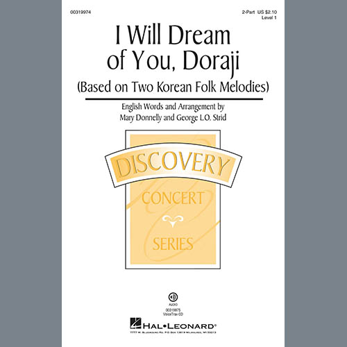 Mary Donnelly and George L.O. Strid I Will Dream Of You, Doraji (Based on Two Korean Folk Melodies) Profile Image