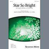 Download or print Mary Donnelly and George L.O. Strid Star So Bright (A Song For Winter Or Christmas) Sheet Music Printable PDF 11-page score for Christmas / arranged SAB Choir SKU: 199146