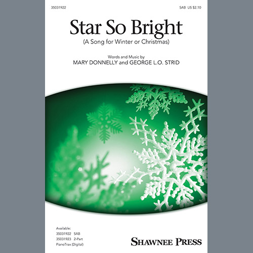 Mary Donnelly and George L.O. Strid Download Printable PDF Score Easily Download Mary Donnelly and George L.O. Strid Printable PDF piano music notes, guitar tabs for 2-Part Choir. Transpose or transcribe this score in no time - Learn how to play song progression.