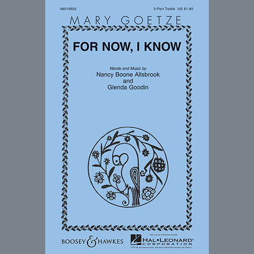 Mary Goetze Download Printable PDF Score Easily Download Mary Goetze Printable PDF piano music notes, guitar tabs for 3-Part Treble Choir. Transpose or transcribe this score in no time - Learn how to play song progression.