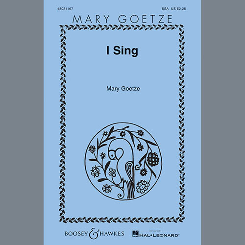 Mary Goetze I Sing Profile Image