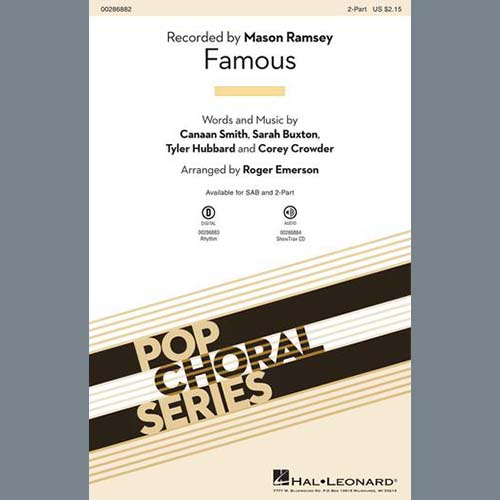 Mason Ramsey Download Printable PDF Score Easily Download Mason Ramsey Printable PDF piano music notes, guitar tabs for SAB Choir. Transpose or transcribe this score in no time - Learn how to play song progression.