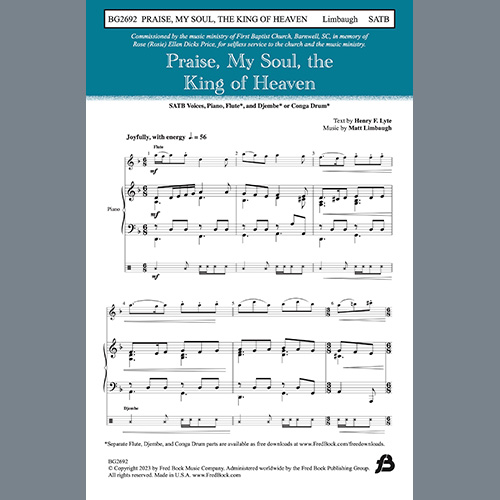 Matt Limbaugh Praise, My Soul, the King of Heaven Profile Image