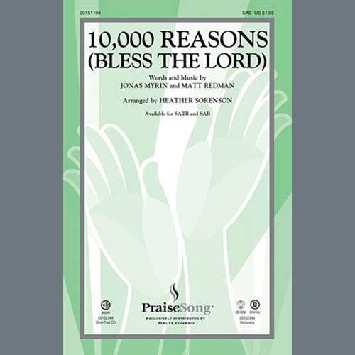 Matt Redman 10,000 Reasons (Bless The Lord) (arr. Heather Sorenson) Profile Image