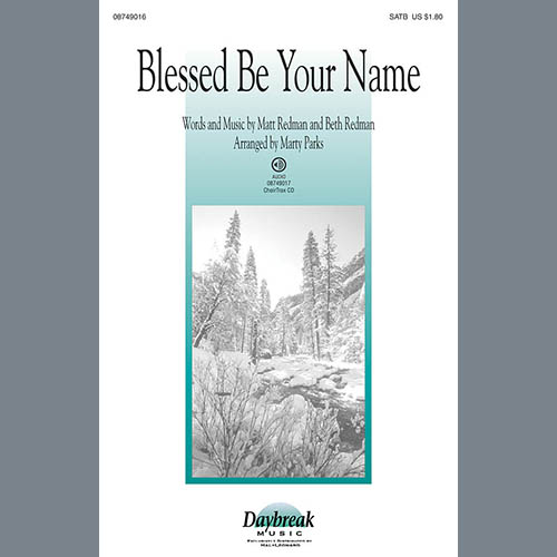 Blessed Be Your Name (arr. Marty Parks) cover image