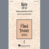 Download or print Matthew Michaels Kyrie (KV33) Sheet Music Printable PDF 7-page score for Concert / arranged SATB Choir SKU: 285972